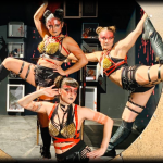 Sacramento based performing group that combines LED hooping, fire spinning and aerial silk ribbon dancing in a variety of combinations.